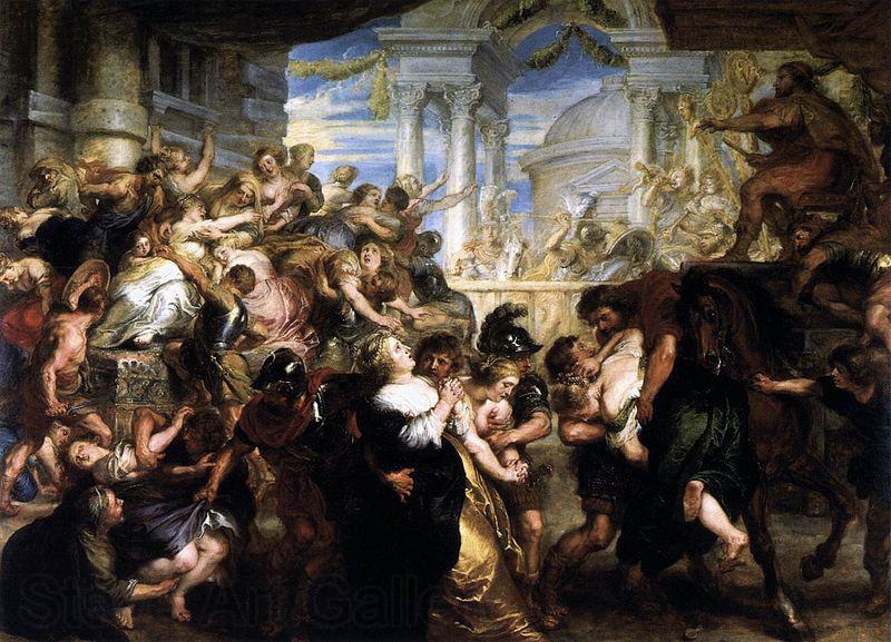 Peter Paul Rubens The Rape of the Sabine Women Germany oil painting art